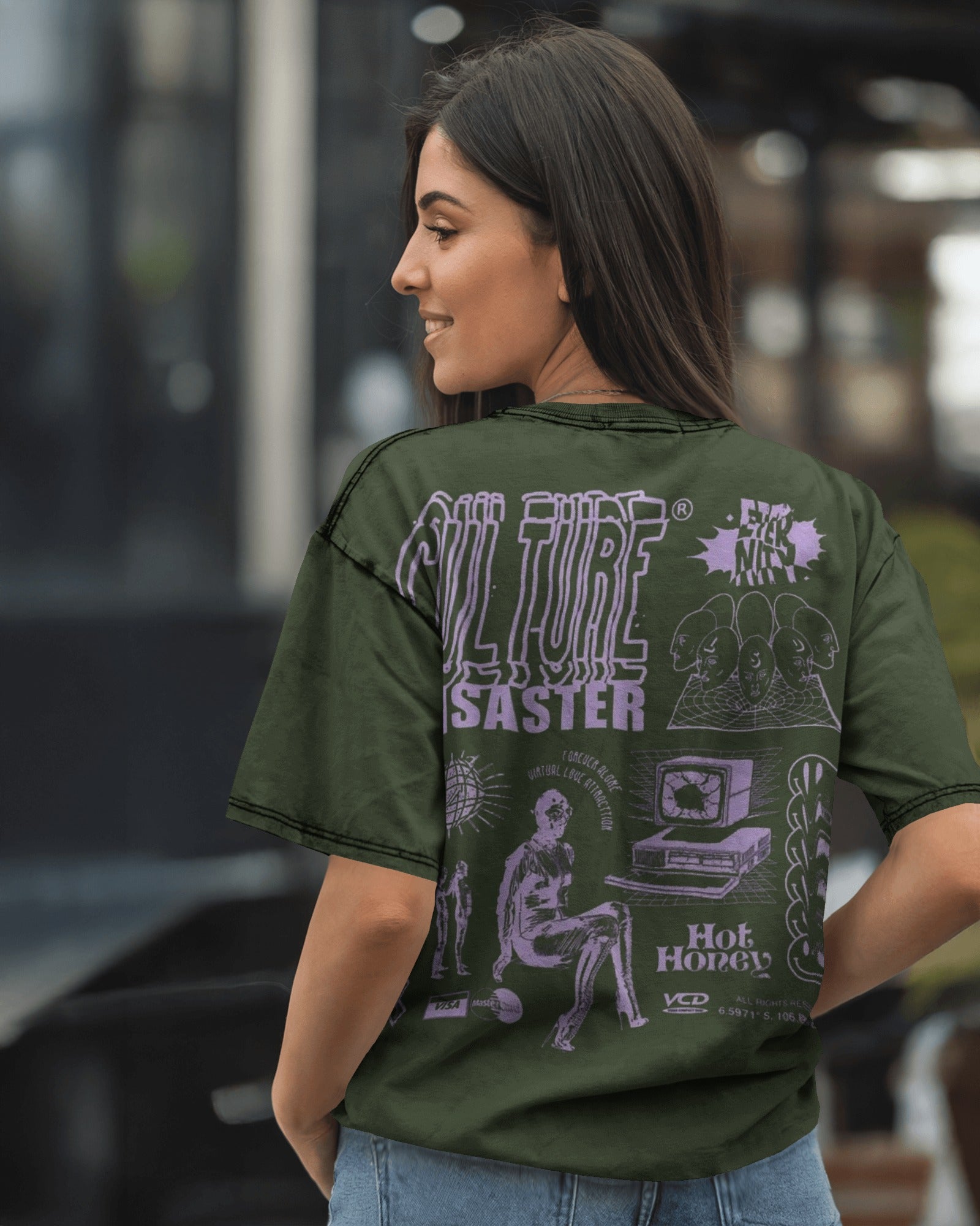 Cultural Disaster Oversized Tee