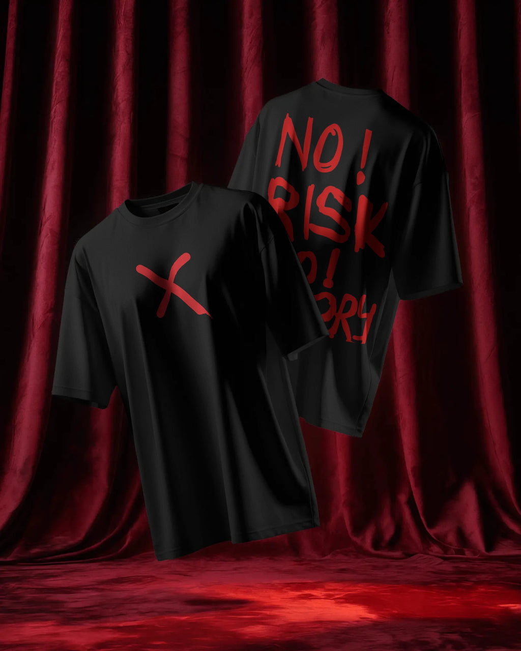 No Risky Oversized Tee