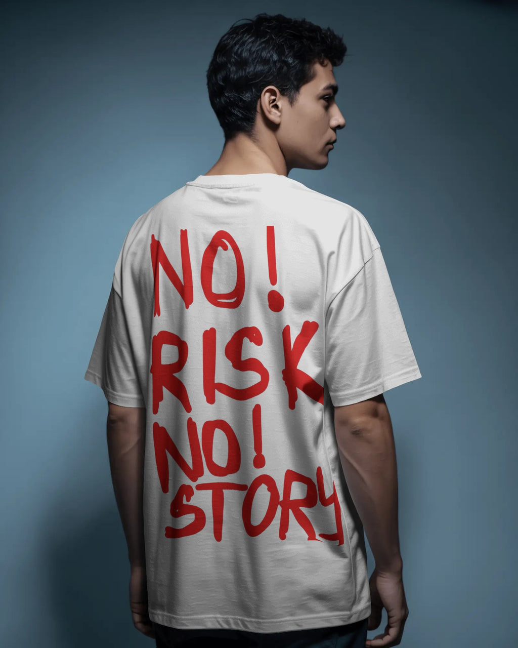 No Risky Oversized Tee