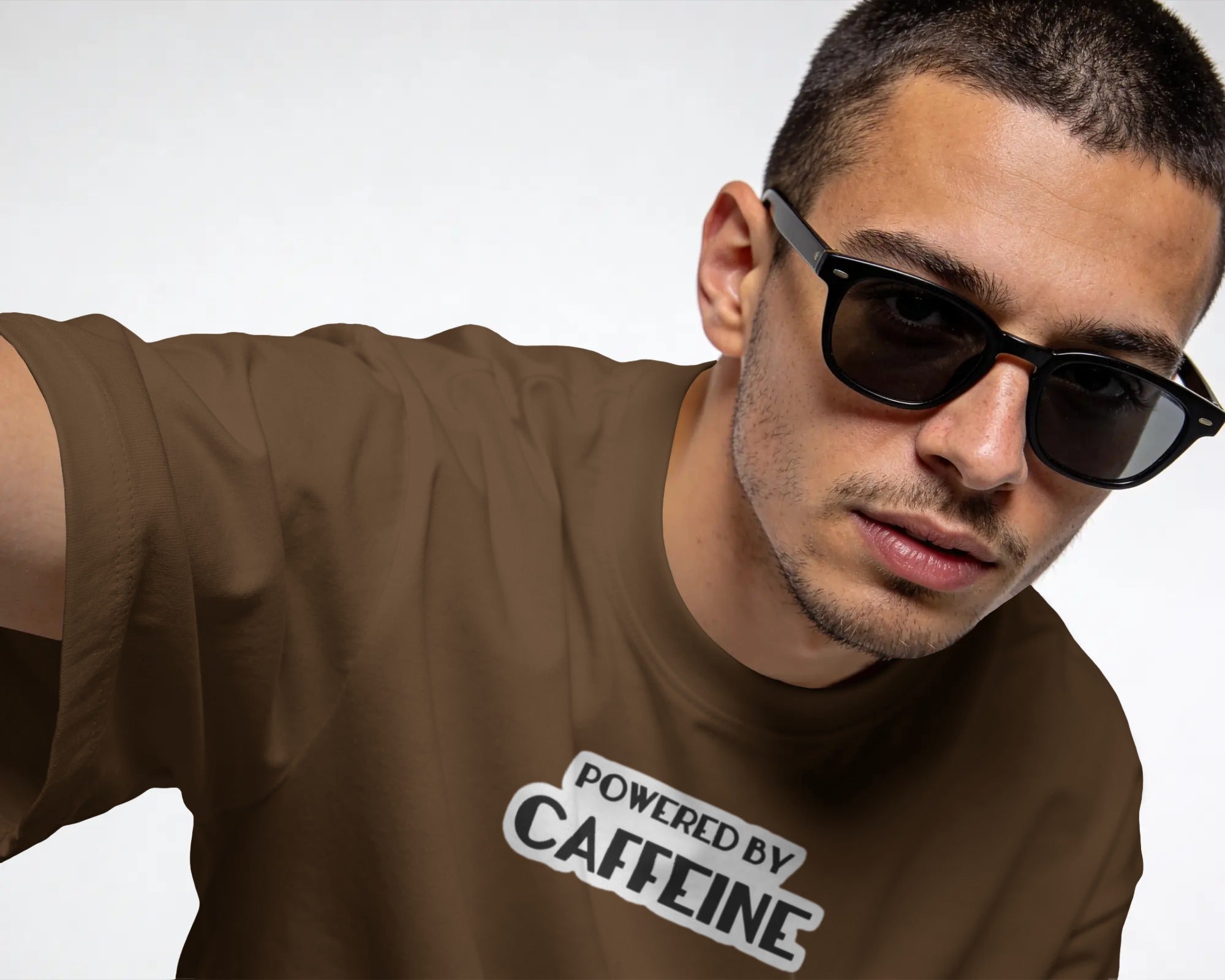 Powered By Caffeine Tee
