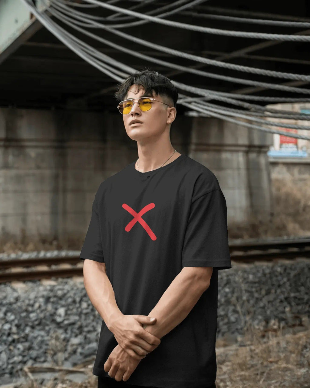 No Risky Oversized Tee